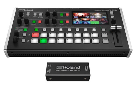 V-8HD STR WEB STREAMING / LIVESTREAM BUNDLE WITH V-8HD SWITCHER AND UVC-01 ENCODER DEVICE